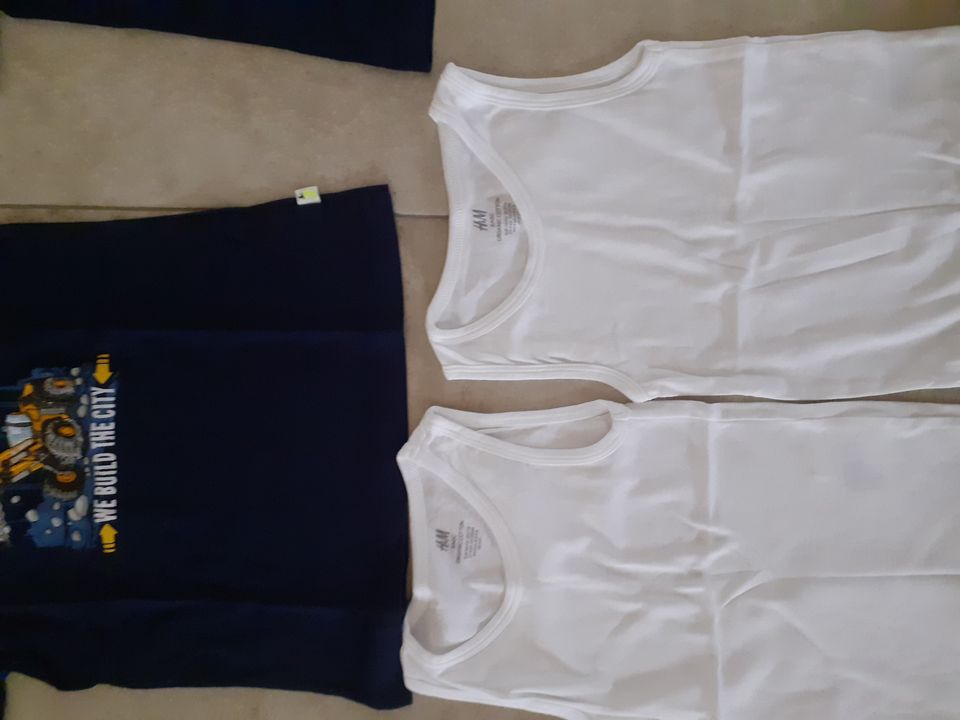 T Shirt Shorts Unterhemd Junge Zwillinge 110 116 Mickey S.Oliver in Burglengenfeld