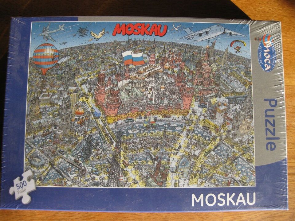 Puzzle Wusel 333/500 Teile  München   Moskau  New York in Neuenrade