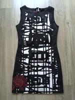 Desigual gemustertes Kleid Schwarz-Beige-Rot, gefüttert, Gr. 38 Nordrhein-Westfalen - Witten Vorschau