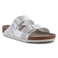Birkenstock ARIZONA Sandalen Pantoletten Hausschuhe Weiß Gr.46 Hessen - Stadtallendorf Vorschau