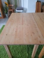 1von2 Tisch Holz Ahorn, lackiert,massiv,Ikea NORDEN,135x74 Niedersachsen - Braunschweig Vorschau