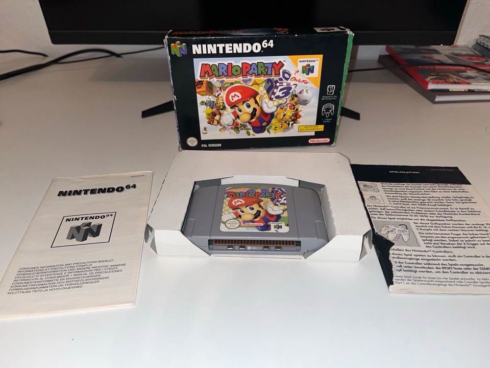 N64 Mario Party 1, Nintendo 64 OVP in Stuttgart