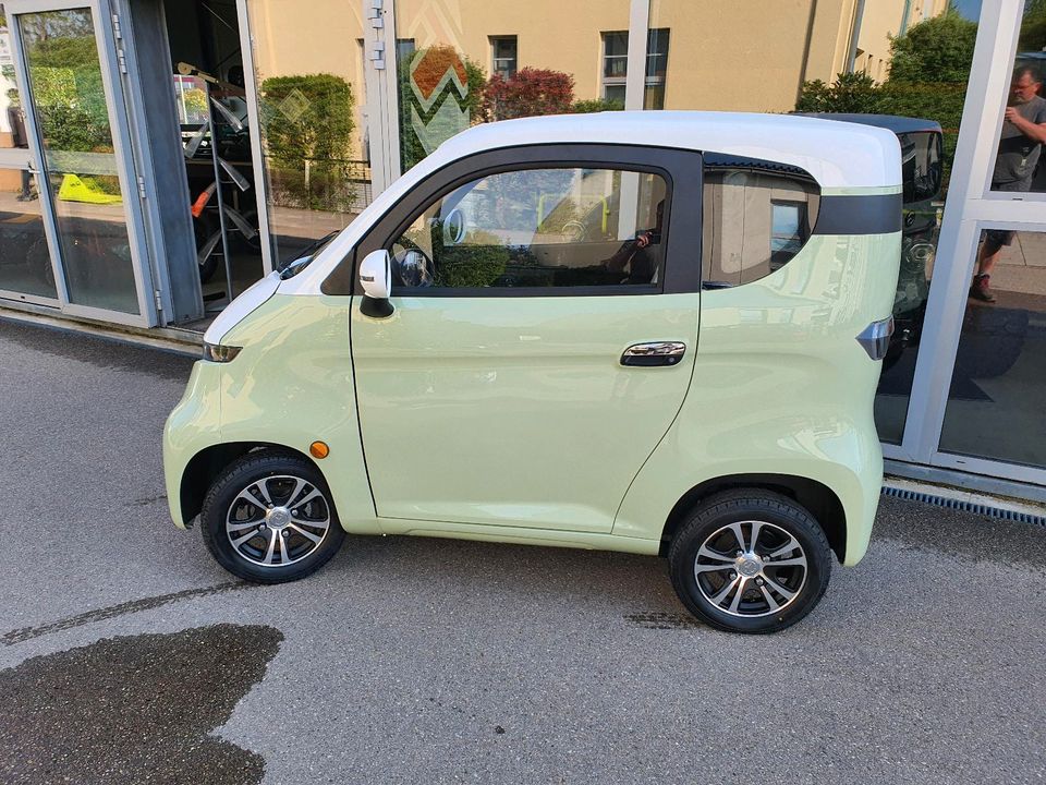 ❌❌ Microcar Kabinenroller Mopedauto 45 Km/h E Auto Neufahrzeug in Augsburg