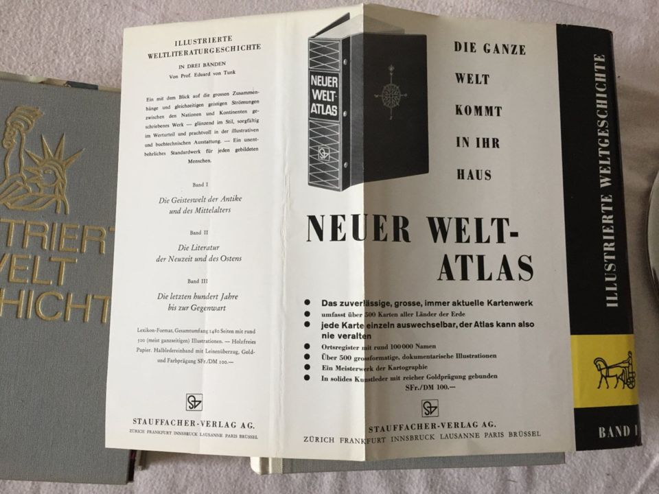 Illustrierte Weltgeschichte Bände 1-3 Stauffacher Bücher Zürich in Perl