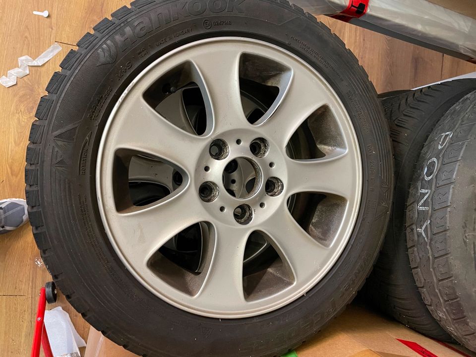 Hankook 205/55 R16 Winterreifen Radsatz BMW Rad Reifen Kombi in Nürnberg (Mittelfr)