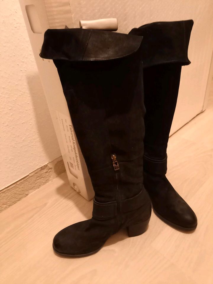 TAMARIS  LEDER- STIEFEL GR. 40 in Nordenham