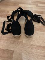 Sandalen Keilabsatz schwarz 8,5cm Bergedorf - Hamburg Lohbrügge Vorschau