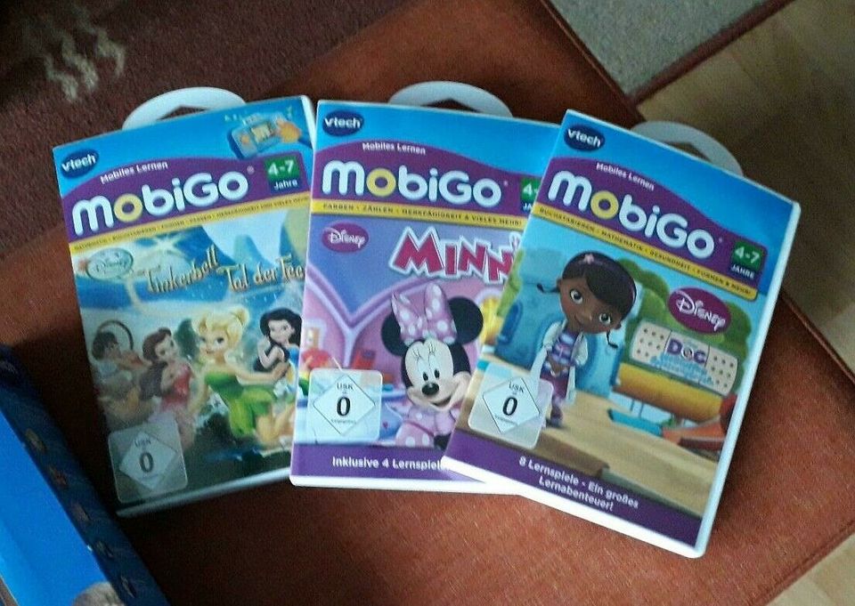 Mobigo, Mobigo2 Bundle, Mobigo Set, Spielekonsole, wie Neu! in Rangsdorf