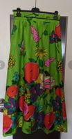 Langer high waist Vintage Joecelyn Sommerrock mit Blumen Früchte Dresden - Gorbitz-Ost Vorschau