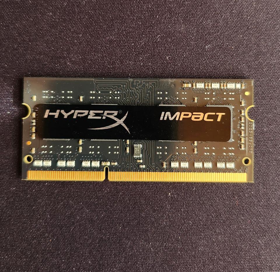4GB RAM PC3L-12800 HX316LS9IB/4 Kingston DDR3 HyperX Notebook in Mühlhausen