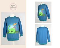 SALE Pullover Dino Dinosaurier Gr. 104 neu handmade Niedersachsen - Laatzen Vorschau