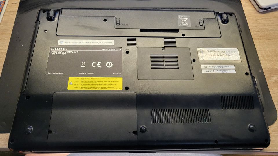 Sony Modell Vaio PCG-71211M Laptop i5 Windows in Prenzlau
