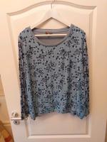 Street One Bluse Langarmshirt Blumen blau Gr. 44 wie NEU Niedersachsen - Schwarmstedt Vorschau