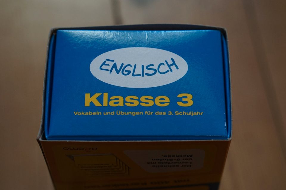 Karteibox Englisch English 3. Klasse Schuljahr 400 Karteikarten in Dortmund