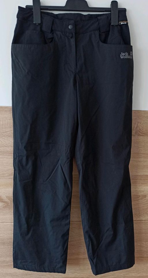 Hose Jack Wolfskin Gr. 38 schwarz neuwertig Texapore TOP in Bad Pyrmont