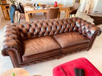 Ledersofa im Vintagelook Chesterfield Coburg Bayern - Coburg Vorschau