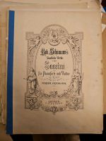 Noten Schumann Sonaten für Pianoforte und Violine Op. 105 und 121 Berlin - Lichtenberg Vorschau