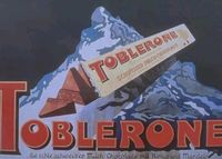 SUCHE Toblerone XXL Emailschild Emailleschilder Blechschilder Bayern - Würzburg Vorschau