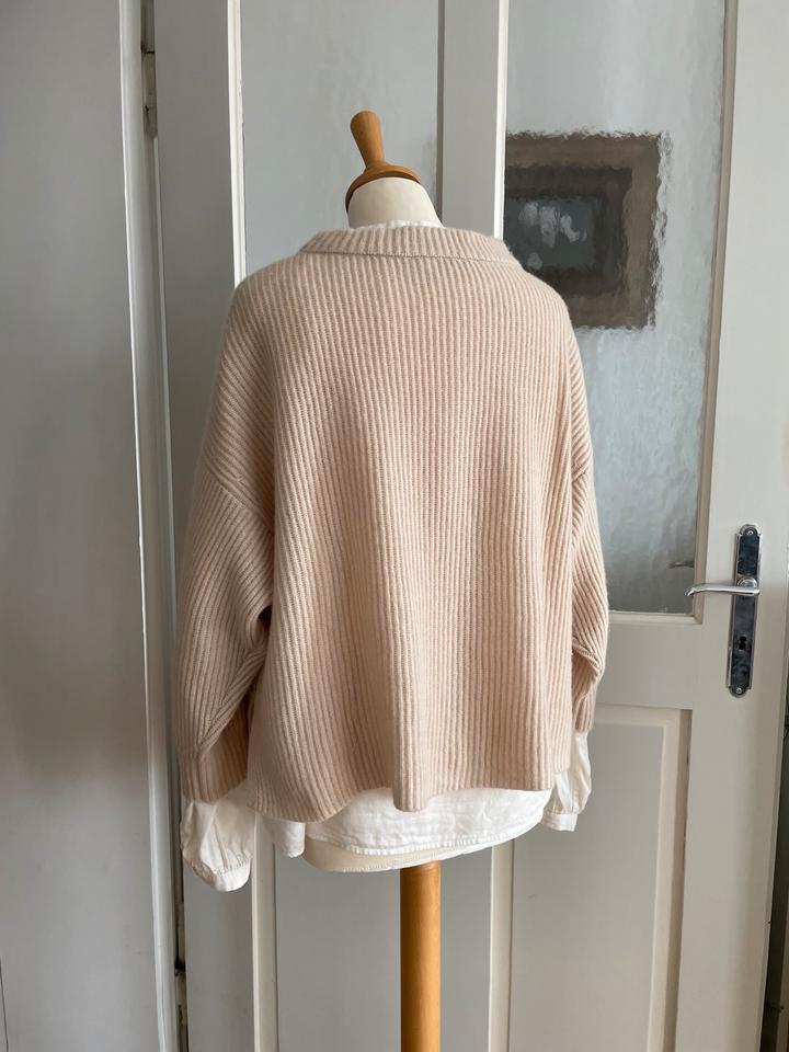 WEEKEND MaxMara 100% Kaschmir NP319,-€ Pullover beige L XL 40 42 in Augsburg