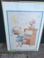 Bild Kinderzimmer "Girl playing the Piano"; Morehead; vintage Aubing-Lochhausen-Langwied - Aubing Vorschau