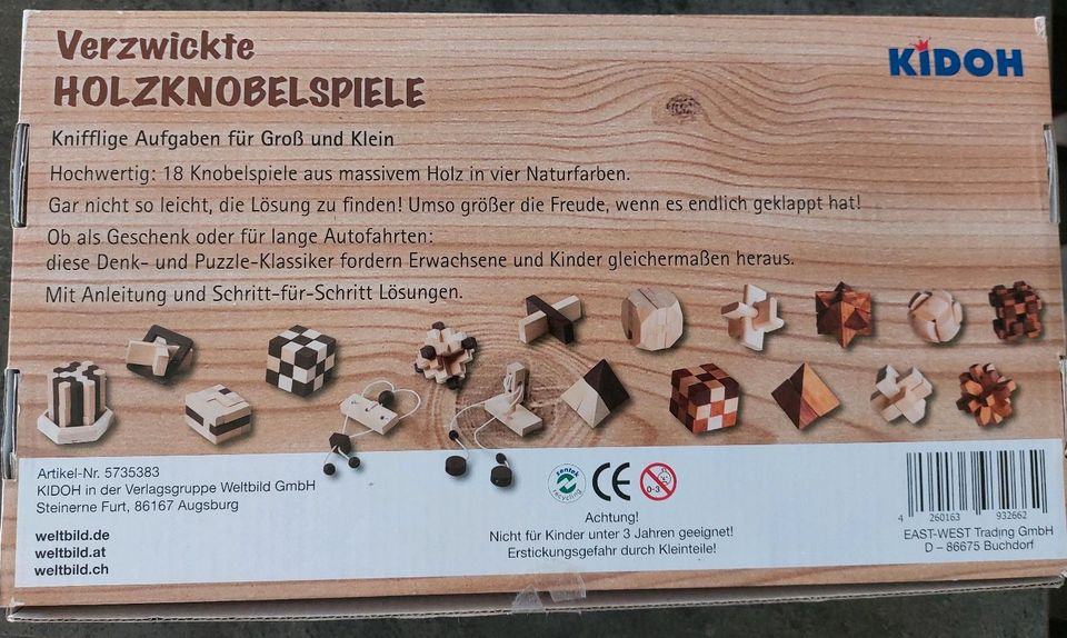 Knobelspiele / Denkspiele in Tirschenreuth