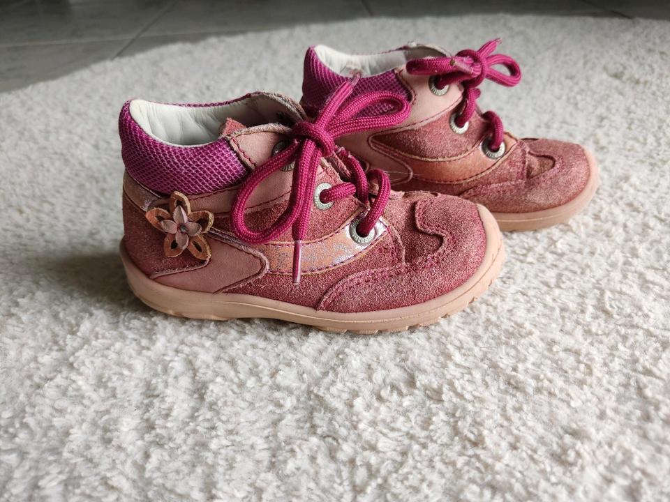 Superfit 22 Lederschuhe Halbschuhe pink beere lauflernschuhe in Rednitzhembach