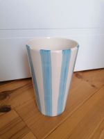 Vintage Vase Streifen Blau/Weiß, 50er/60er, gestreift Hessen - Rodenbach Vorschau