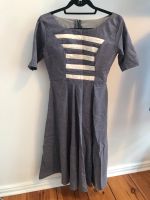 Sommerkleid Maxikleid Streifen Marine Kleid Vintage Urlaub Pankow - Prenzlauer Berg Vorschau