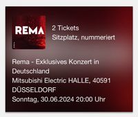 2x Rema Konzert Wuppertal - Elberfeld Vorschau