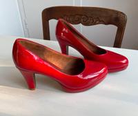 S.Oliver Lack- Pumps Größe 40 in rot Niedersachsen - Osnabrück Vorschau