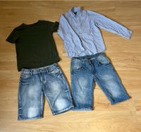 Kleidungspaket coole Jungs 146 kurze Hosen, Hemd, T-Shirt Bayern - Kraiburg am Inn Vorschau