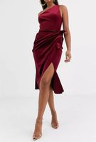 ASOS Midikleid aus Samt One-Shoulder- Gr. 38 - Neu Berlin - Wilmersdorf Vorschau