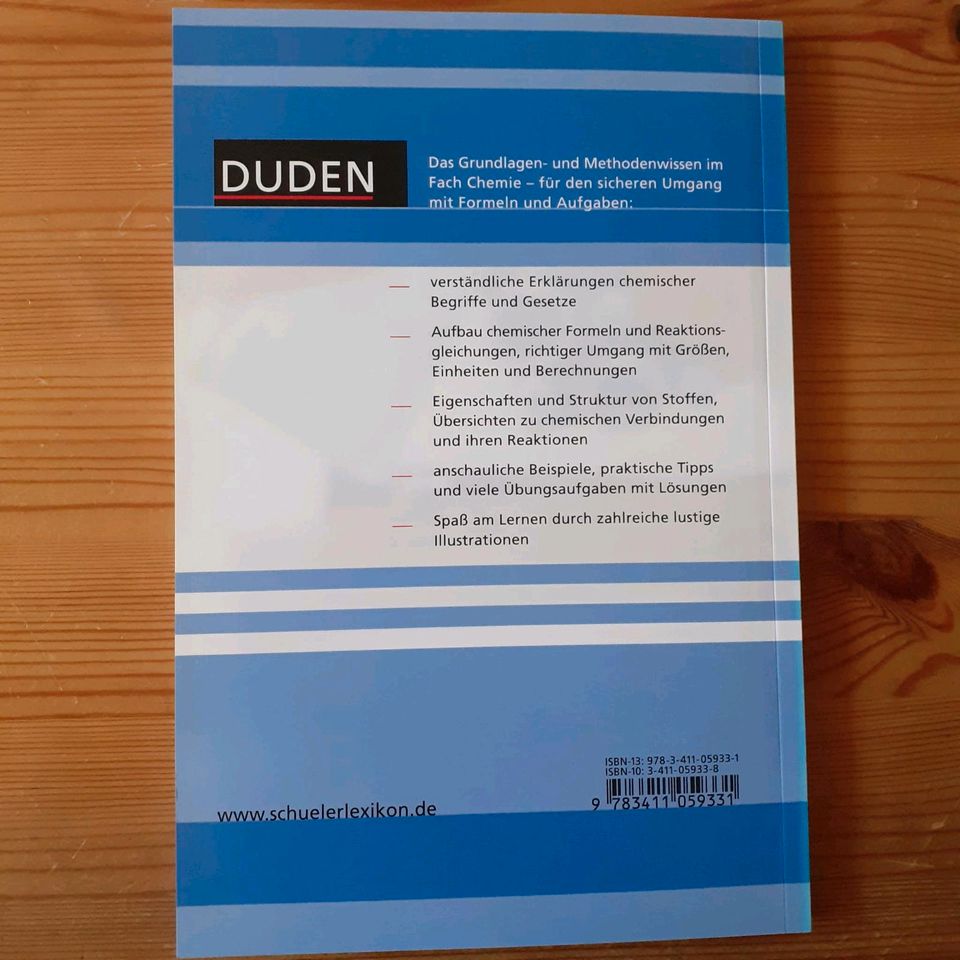 Duden Schülerhilfen Chemie 8. bis 10. Klasse in Hannover