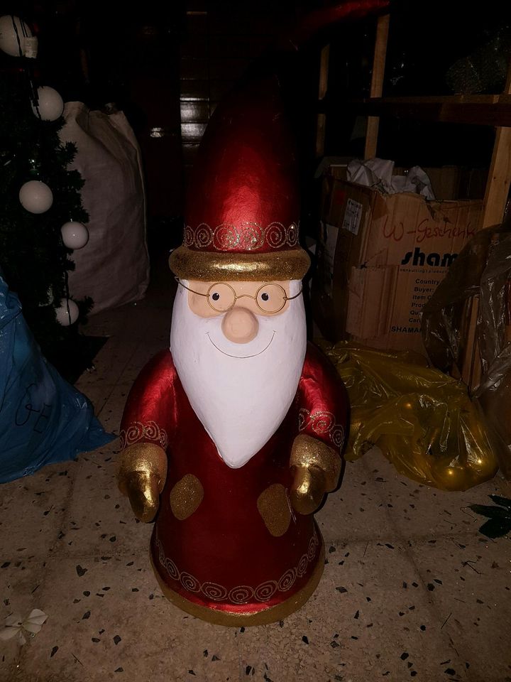 Nikolaus Weihnachtsmann 85cm Weihnachten Deko Figur Statue in  Nordrhein-Westfalen - Gelsenkirchen | eBay Kleinanzeigen ist jetzt  Kleinanzeigen