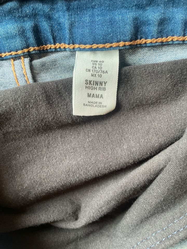 Jeans Skinny H&M Mamma Umstandshose in Malschwitz