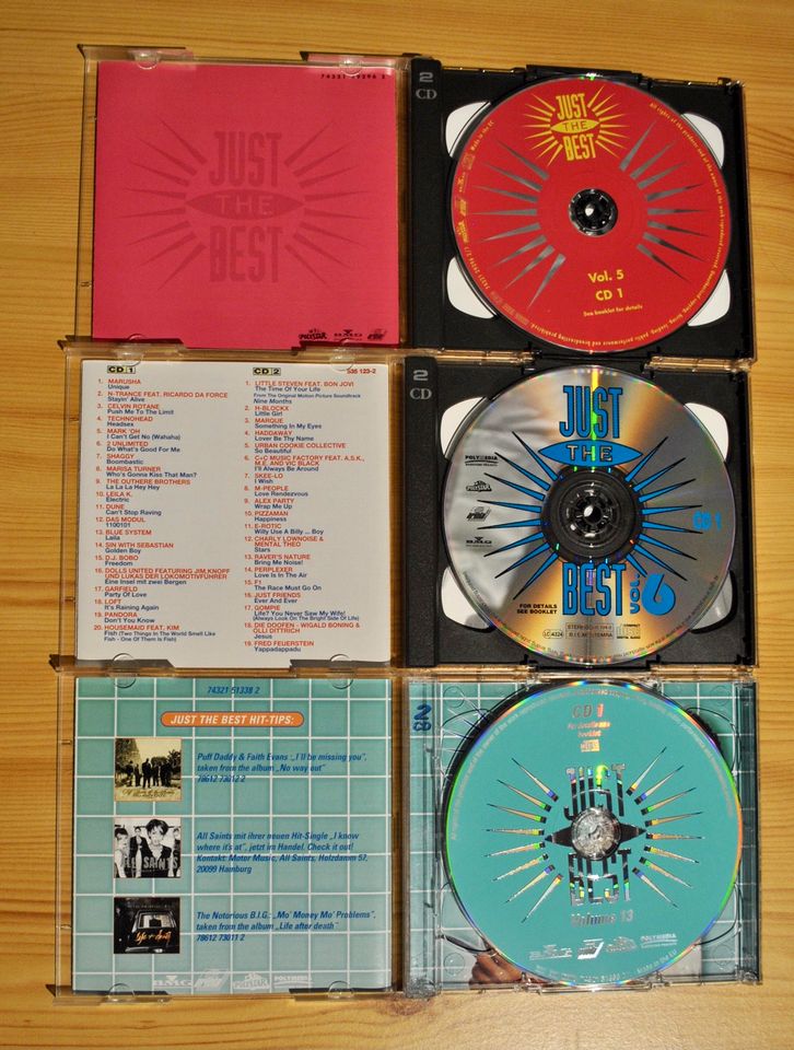 Sampler Doppel CD‘s Album CD‘s verschieden Interpreten Party Fete in Leiblfing