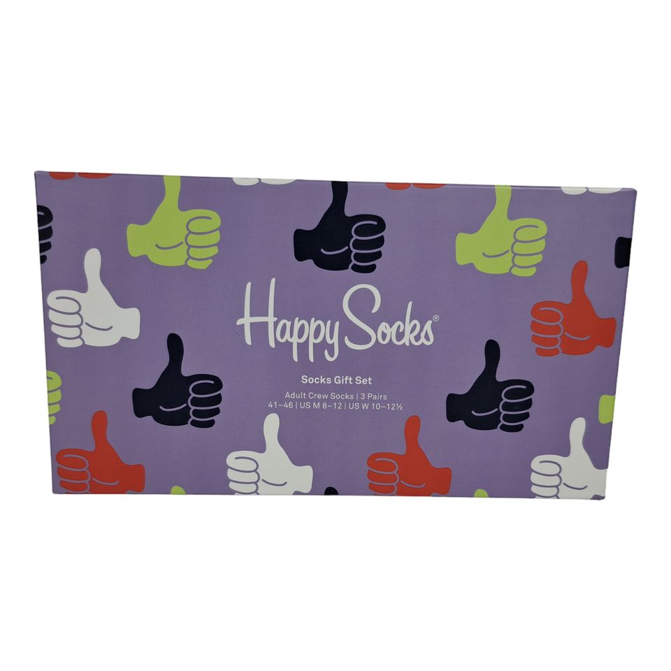Happy Socks 3er Pack Bunte Socken Geschenkbox Gr. 36 - 40 NEU in Minden