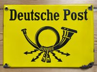 Emaille Schild "Deutsche Post" 41 x 29 cm, ORIGINAL Friedrichshain-Kreuzberg - Friedrichshain Vorschau