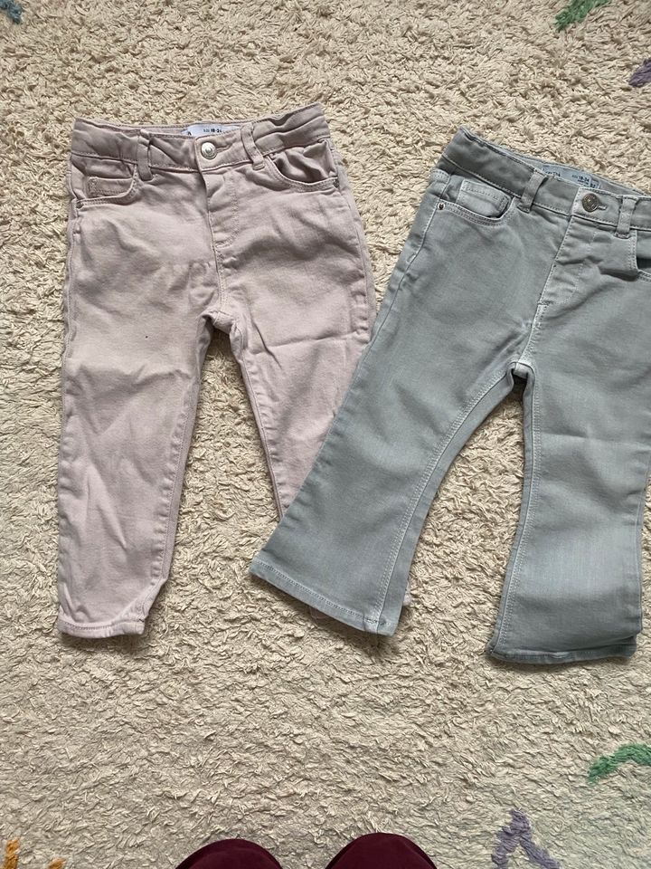 2 Jeans Hosen Zara Gr 92 in Fürth