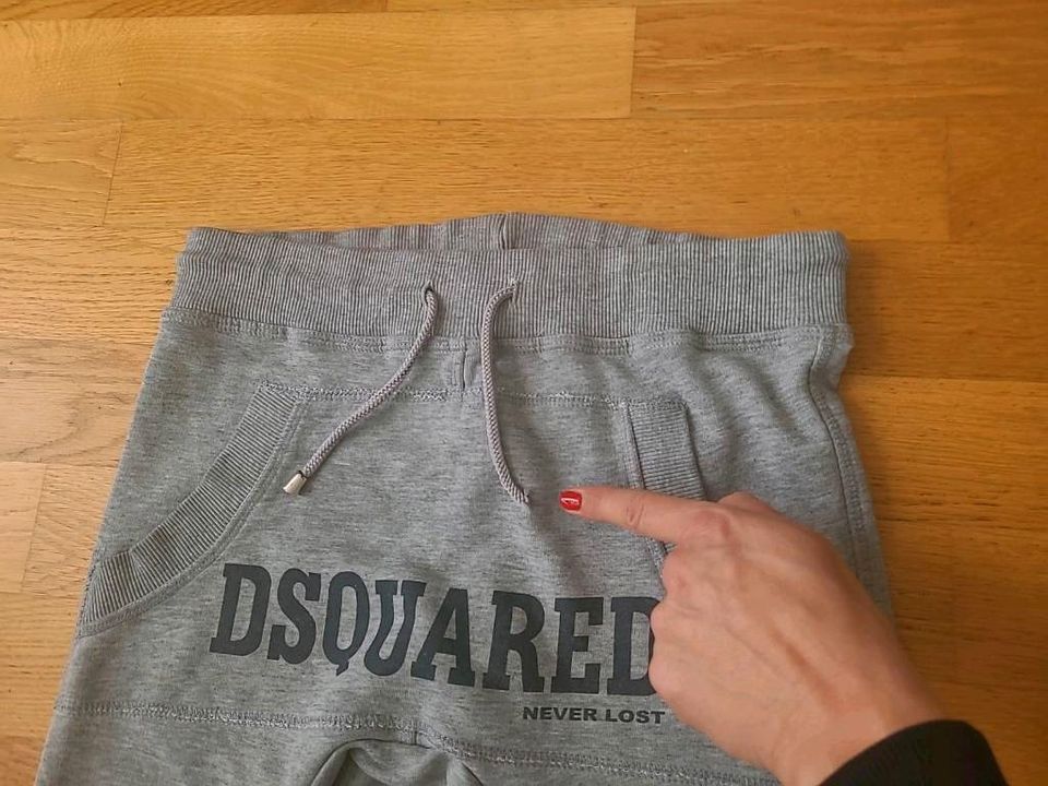 DSQUARED2 JOGGER SWEATPANTS in grau  Gr. S UNISEX VINTAGE WASHED in Nürnberg (Mittelfr)