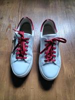 Gabor Sneaker Schnürschuh weiß rot metallic Gr. 4,5 37 1/3 G Sachsen - Zwickau Vorschau