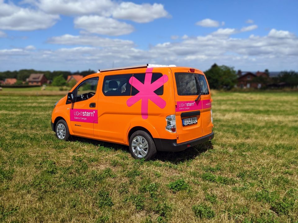 Elektro-Camper Sirius"Orange" auf Nissan e-NV200 > jetzt mit CCS! in Nienstädt