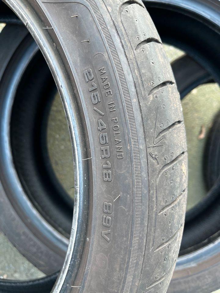 4x Good Year Eagle F1 215/45 R18 89V Sommerr. 7mm DOT 0322 in Langenhagen