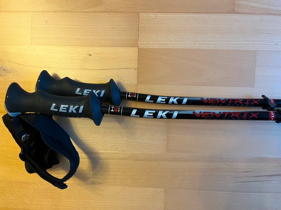 Skistöcke LEKI Ventrix Vision Alu Carbon 135 cm in Massenbachhausen