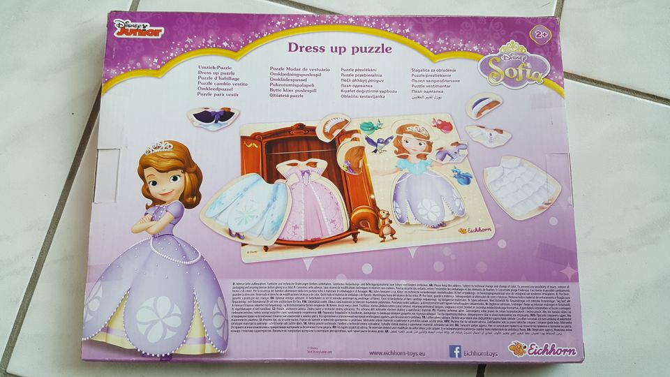 Eichhorn Sophia Disney - Sofia The First Umziehpuzzle " NEU !!! in Brohl-Lützing