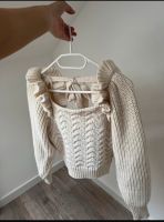 Crop Pullover Creme Strick Rückenausschnitt Eimsbüttel - Hamburg Rotherbaum Vorschau