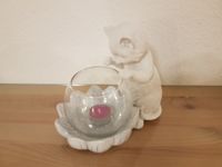 NEU Teelichthalter Kerzenhalter Katze weiß inkl. Teelicht Bayern - Bayreuth Vorschau