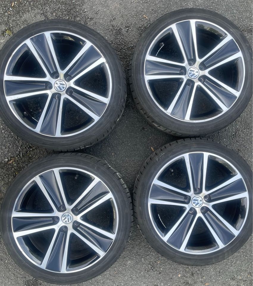 5x100 Original VW Polo 6R Budapest 17 Zoll 215/40 R17 Felgen in Heilbronn