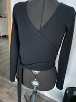 Crop Wickelshirt 100% Merino Jersey Hessen - Naumburg  Vorschau