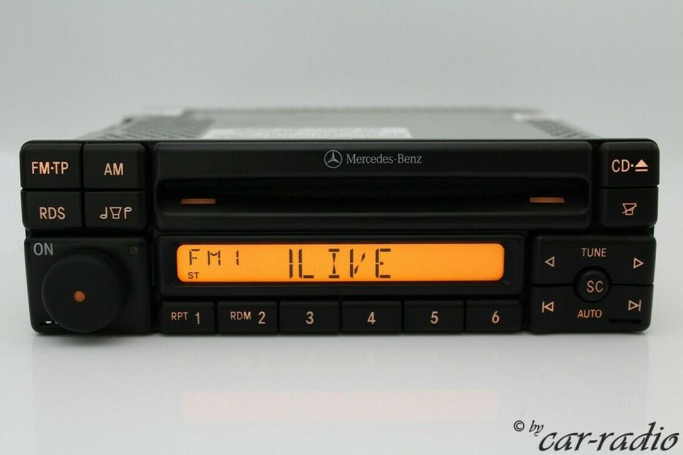 Original Mercedes MF2197 Special CD Alpine Becker CD-R Radio RDS in Gütersloh